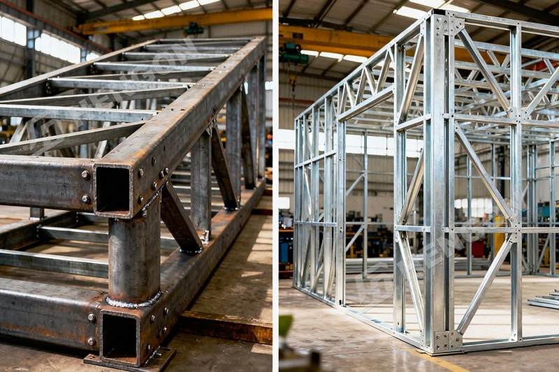 Acero Estructural Y Acero Ligero: ¿Qué Los Distingue?